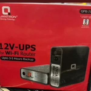 12V Mini UPS for WiFi Router Battery Backup